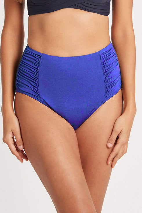 Sea Level Eco Essentials High Waist Gathered Side Pant