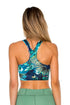 Luli Fama Mojito Racer Back Sports Bra Top
