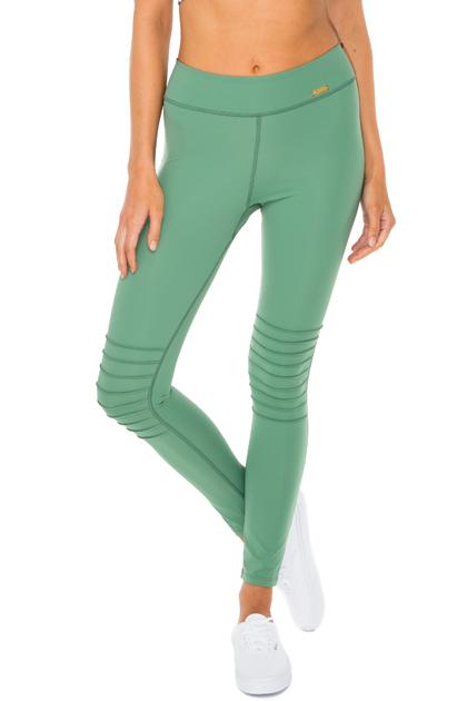 Luli Fama Mojito Pintucked Knee Legging