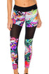 Luli Fama Viva Cuba Mesh Cut Out Legging