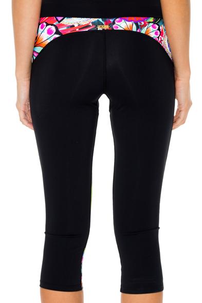 Luli Fama Viva Cuba Cross Waistband Capri