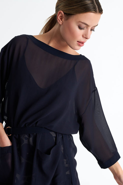 Shan Megan Classic Round Neck Dress