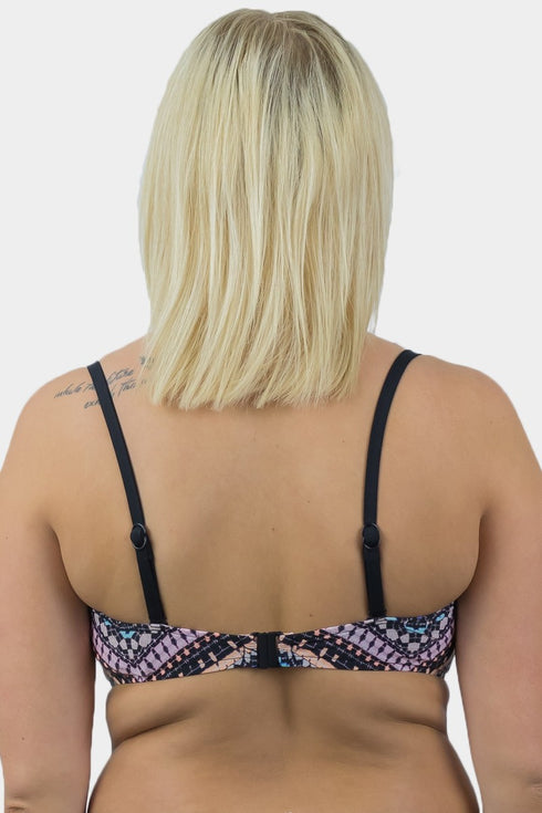 Seafolly Indian Summer D Bandeau Bikini Top