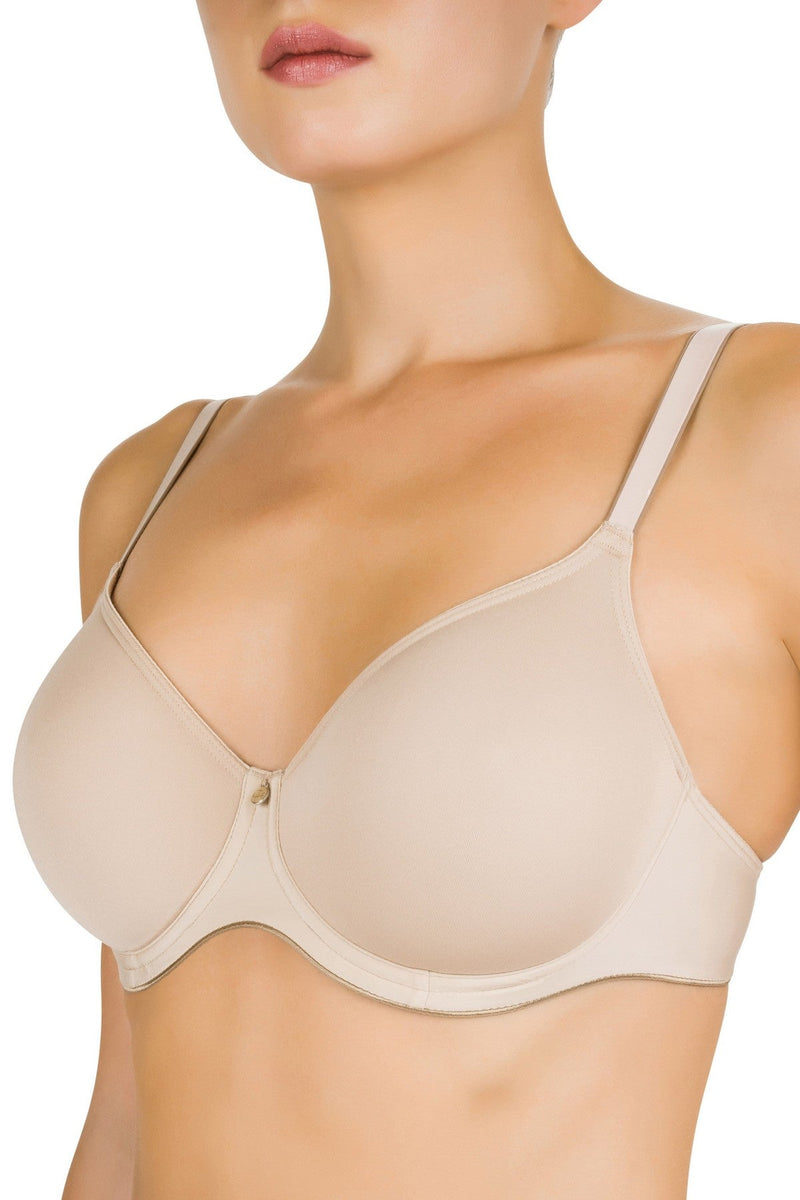  Conturelle Felina Pure Balance Molded Bra Without Wire 203201  (36C) Sand : Clothing, Shoes & Jewelry