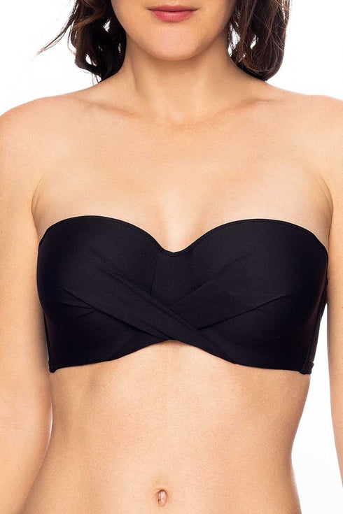 Antigel 14b La Chiquissima Strapless Bandeau Bikini top