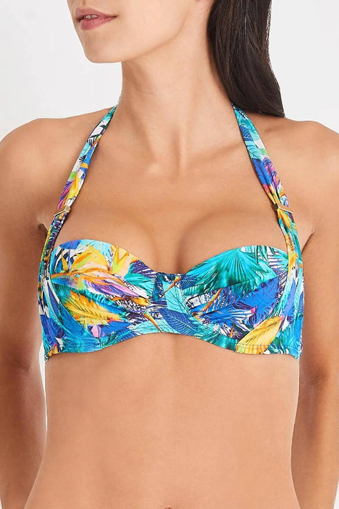 Aubade Fleurs Tropicale Half Cup Bikini Top