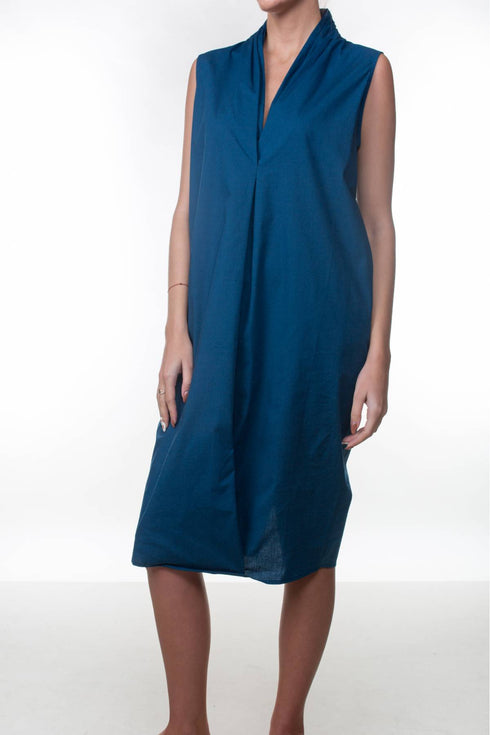 Caterina Popeline Crossed Dress