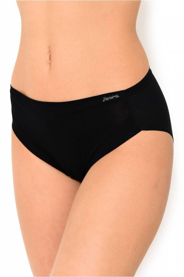Janira Cotton Band Bikini A003526 Black