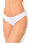 Janira Cotton Band Low Waist Brief A003524 White