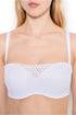Antigel C37 Tressage Graphic Bandeau coque bra with removable straps