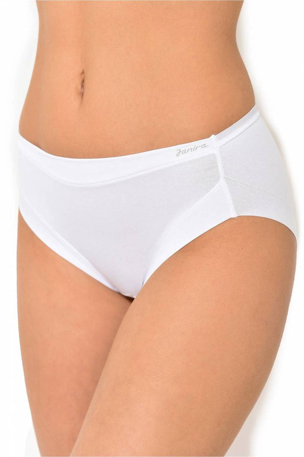 Janira Cotton Band Bikini A003526 White
