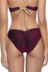 PQ Swim Garnet Basic Ruched Full Bikini Bottom