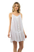 Koy Resort Miami STRAPPY BUTTON UP DRESS