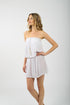 Koy Resort Miami BANDEAU DRESS W/SMOCKING