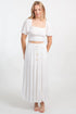 Koy Resort Miami Smocked Crop Top