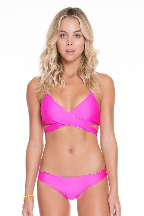 Luli Fama Paraiso Reversible Cross Over Halter