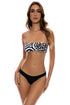 Luli Fama All The Skins Free Form Bandeau Top