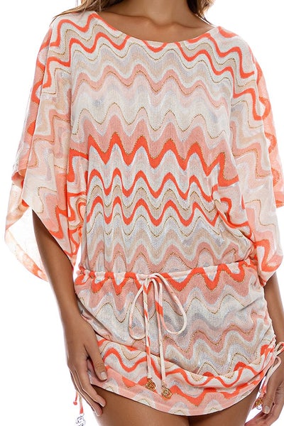 Luli Fama Sky Waves SOUTH BEACH DRESS