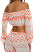 Luli Fama Sky Waves Crop Top