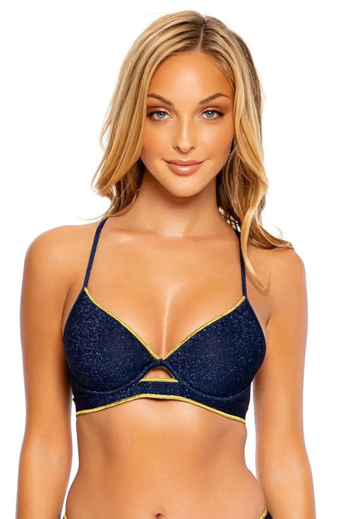 Luli Fama Stardust Underwire Top