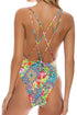 Luli Fama Luli Island KNOTED ONE PIECE