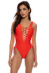 Luli Fama Hot Tropics Open Side One Piece Bodysuit