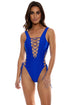 Luli Fama Hot Tropics Open Side One Piece Bodysuit