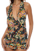 Luli Fama Luli Gypsy T BACK MINI DRESS