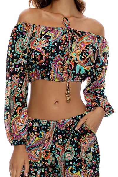 Luli Fama Luli Gypsy Crop Top