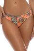 Luli Fama Seashell Jewel SEAMLESS FULL RUCHED BACK BOTTOM