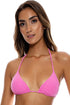 Luli Fama Beach Fuzz Triangle Top