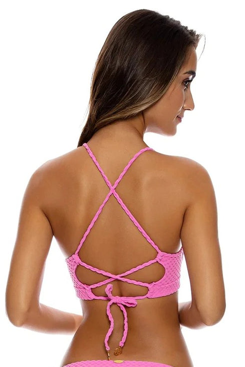 Luli Fama Beach Fuzz Underwire Top