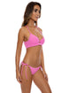Luli Fama Beach Fuzz Seamless Full Tie Side Bottom