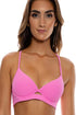Luli Fama Beach Fuzz Underwire Top