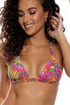 Luli Fama Shore Thing Triangle Halter Top
