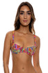 Luli Fama Shore Thing Wide Strap Balconette Top
