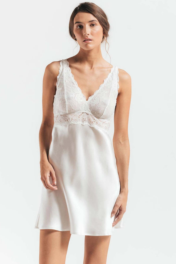 Nk Imode Morgan Iconic Bust-Support Silk Chemise