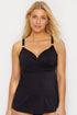 MiracleSuit Solid Surplice Tankini Top
