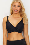 MiracleSuit Solid Plunge Underwire Bikini Top