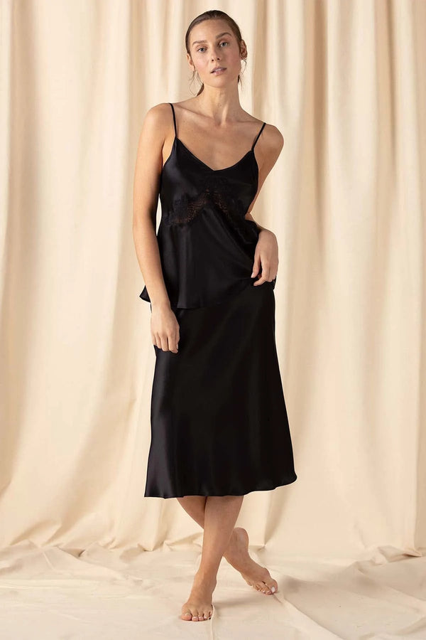 Nk Imode Mischa Lace Cut Out Cami