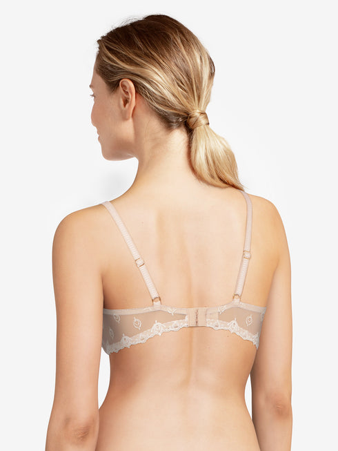 Chantelle Champs Elysées Lace Unlined Demi Bra