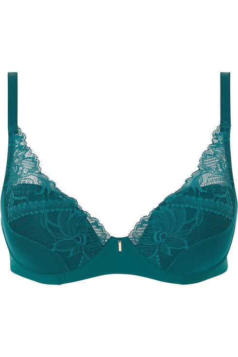 Chantelle Orangerie Dream Lace Plunge T-shirt Bra