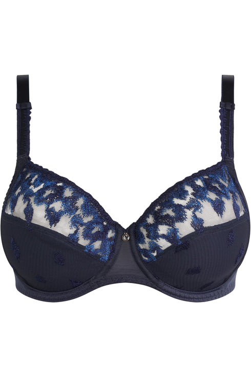Chantelle Bold Curve Lace Full Coverage Unlined Bra