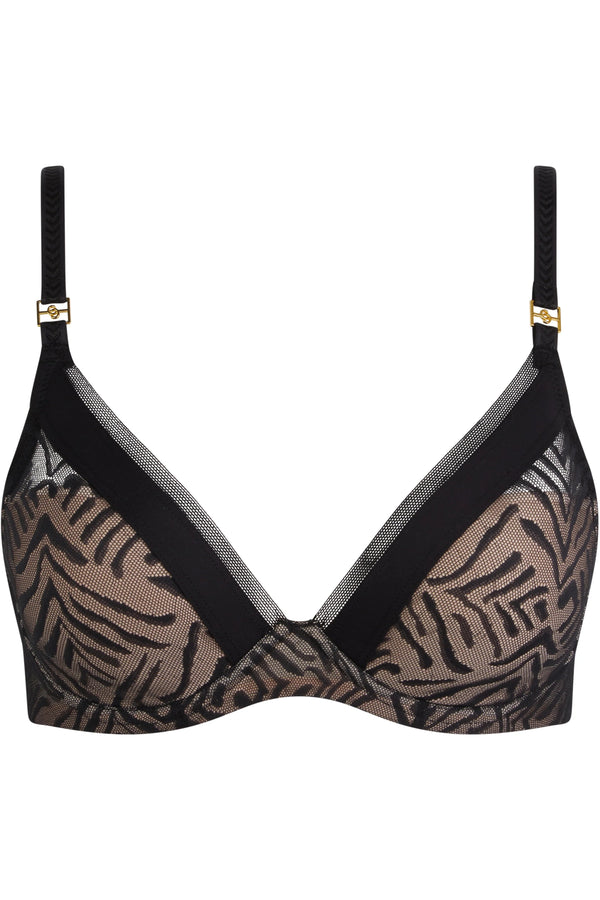 Chantelle Graphic Allure Plunge T-shirt Bra