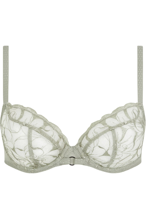 Chantelle Fleurs Lace Unlined Plunge Bra