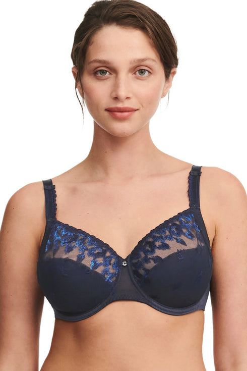 Chantelle Bold Curve Lace Full Coverage Unlined Bra