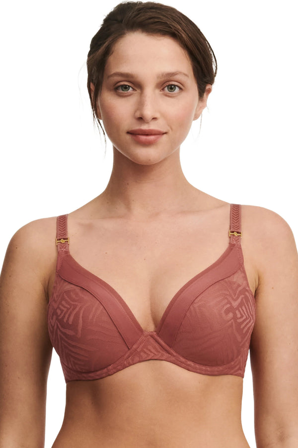 Chantelle Graphic Allure Plunge T-shirt Bra
