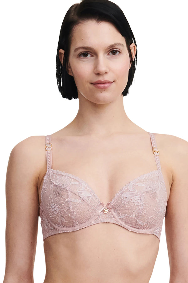 Chantelle Orchids Plunge Unlined Bra
