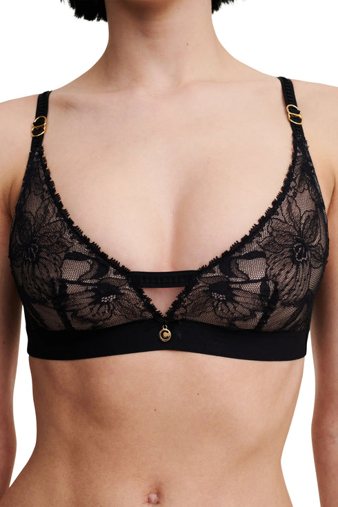 Chantelle Orchids Wireless Triangle Bra