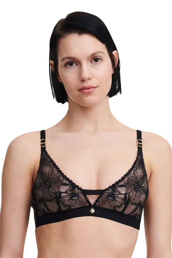 Chantelle Orchids Wireless Triangle Bra